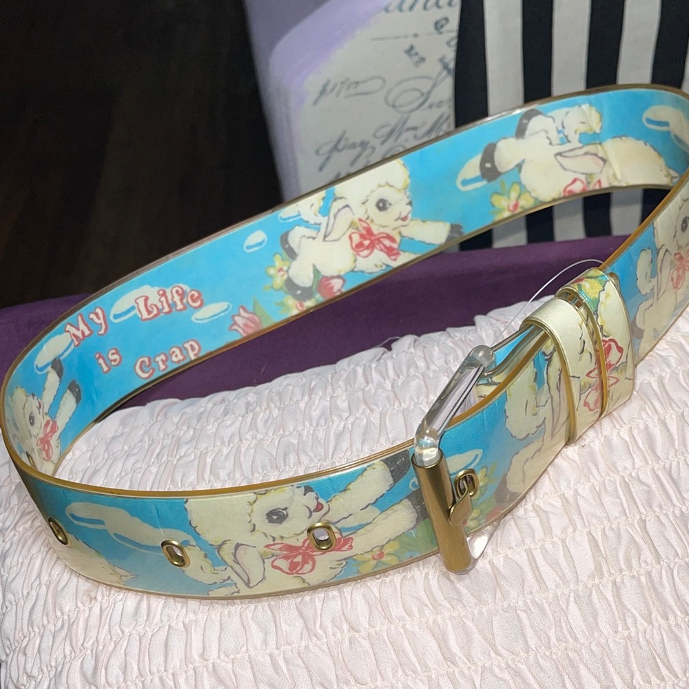 Sale 🔥 Marc Jacob's Magda Archer My Life Is Crap Belt is the 31"